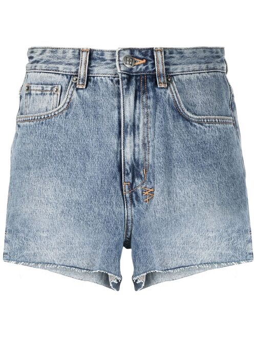 Ksubi Haven Repair denim shorts