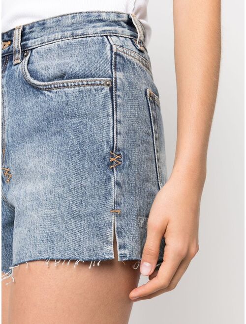 Ksubi Haven Repair denim shorts