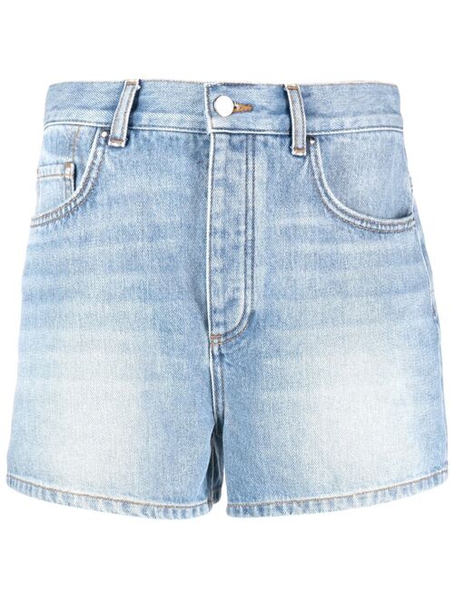 Claudie Pierlot high-waisted denim shorts