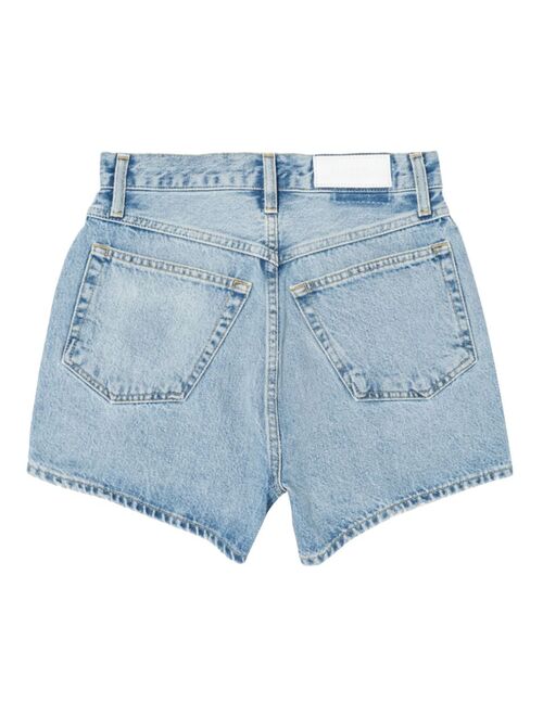 RE/DONE mid-rise denim shorts