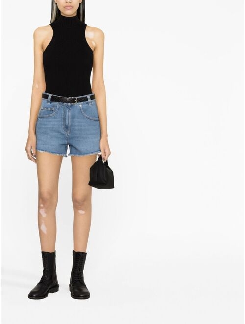 IRO Japa low-rise denim shorts