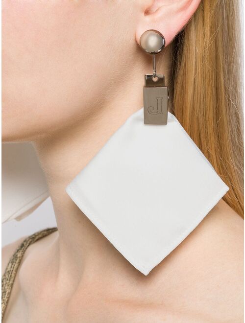 Jacquemus cloth clip earrings