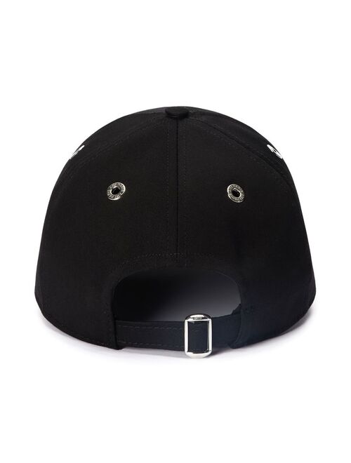 AMI Paris logo-patch baseball cap