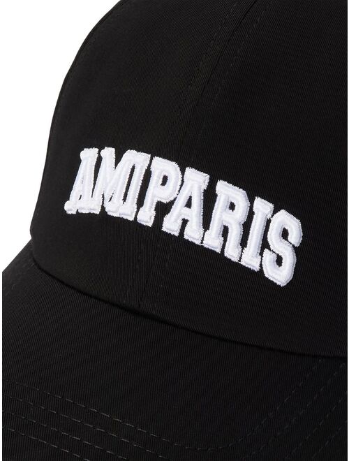 AMI Paris logo-patch baseball cap