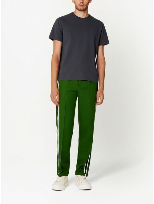 AMI Paris pressed-crease trousers