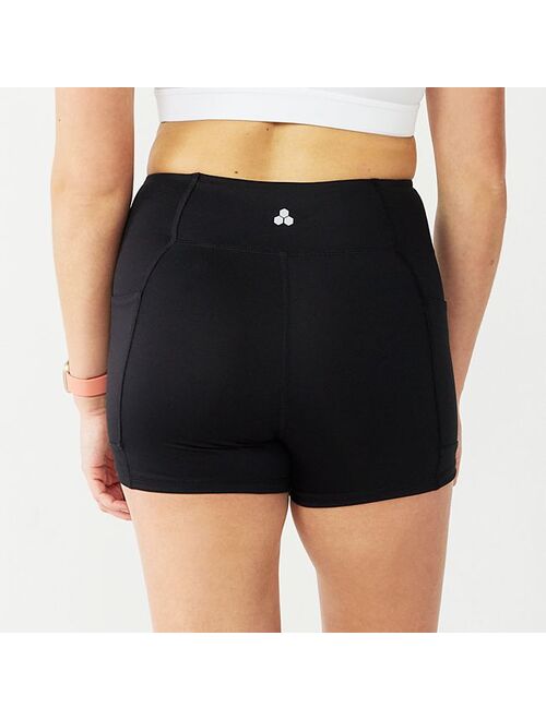 Women's Tek Gear Core 3.5-in. High-Waisted Bike Shorts