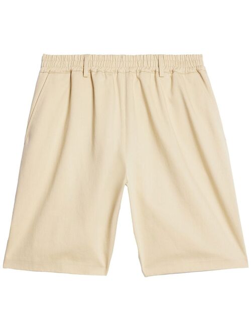 AMI Paris cotton chino shorts