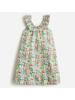 Girls' ruffle-collar dress in Liberty fabrics