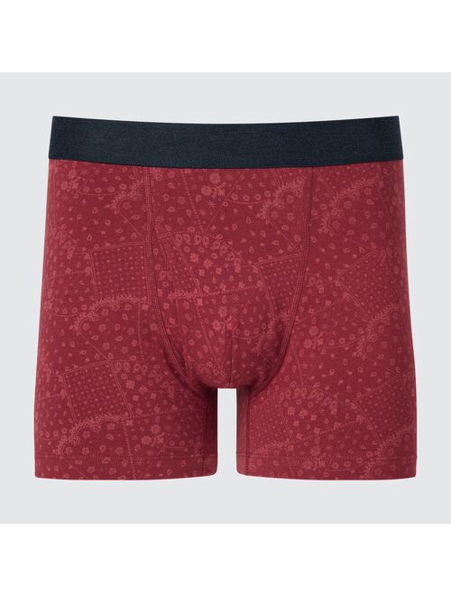 UNIQLO Cotton Patchwork Boxer Briefs