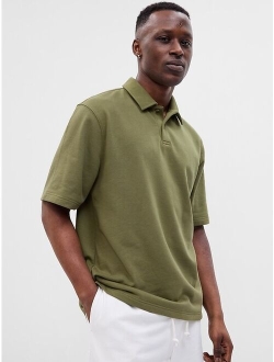 French Terry Polo Shirt