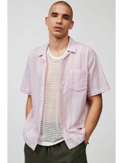 Standard Cloth Liam Stripe Crinkle Shirt