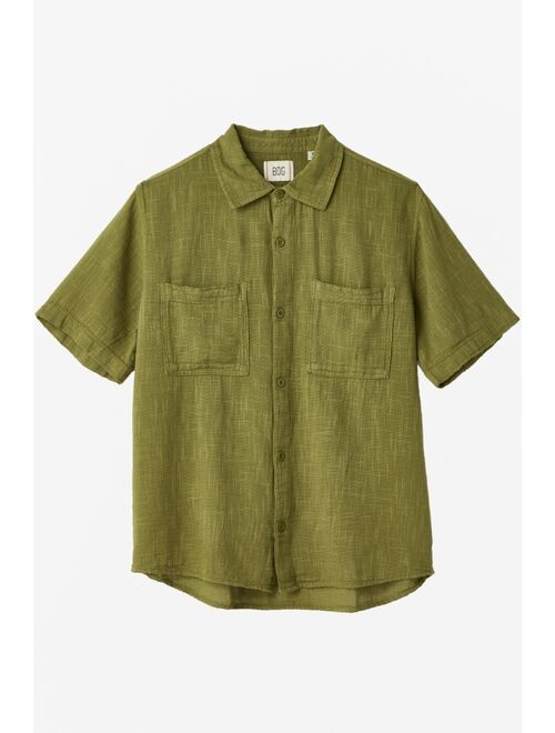 BDG Solid Gauze Shirt