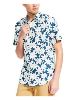 Men's Printed Classic-Fit Short-Sleeve Shirt