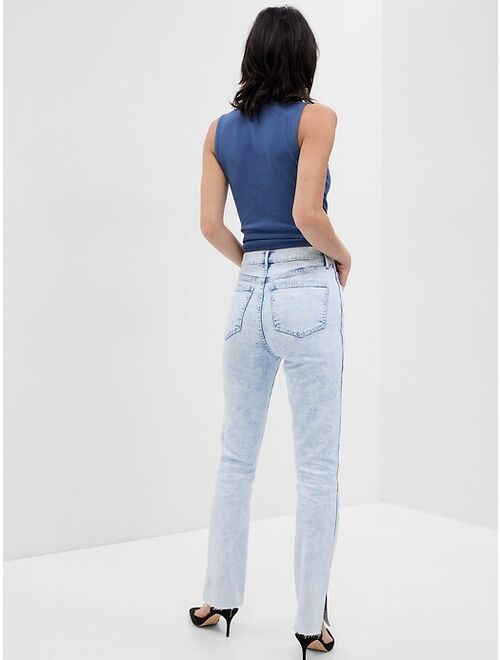 Gap High Rise Split-Hem Vintage Slim Jeans with Washwell