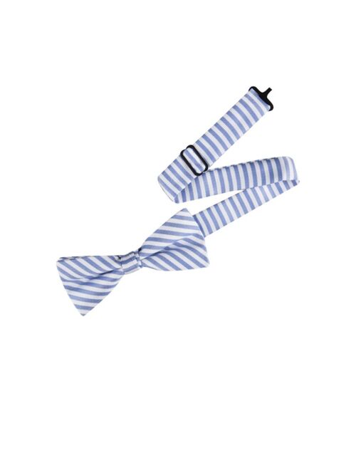 TOMMY HILFIGER Boys Slim Nautical Stripe Pre-Tied Bow Tie