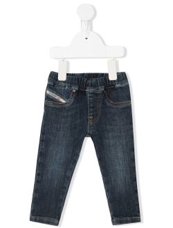 Kids high-rise skinny jeans