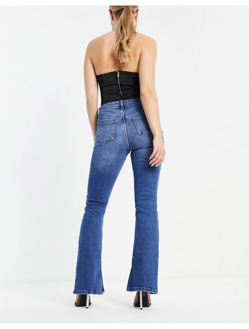 ASYOU slim leg puddle jean in indigo