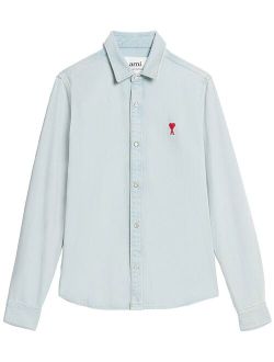 Ami de Coeur logo denim shirt