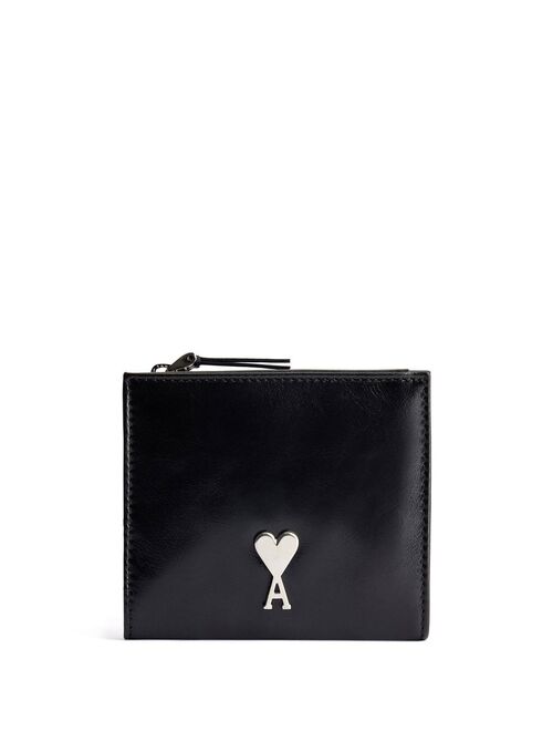 AMI Paris Ami de Coeur zipped wallet