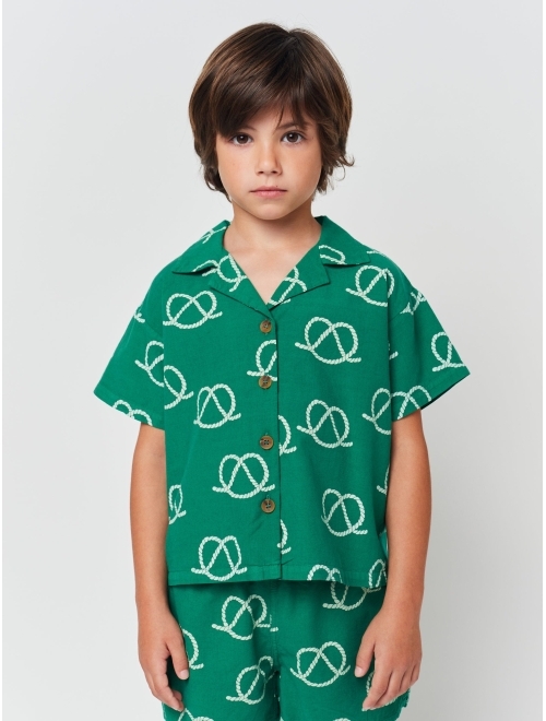 Bobo Choses short-sleeve organic-cotton shirt