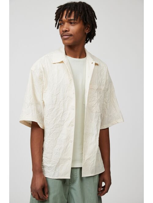 Urban outfitters Standard Cloth Caden Crinkled Stripe Shirt