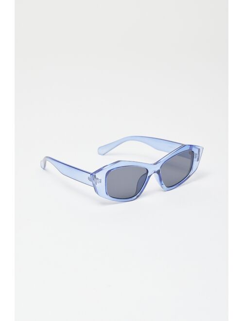 Urban Outfitters Mac Angled Rectangle Sunglasses