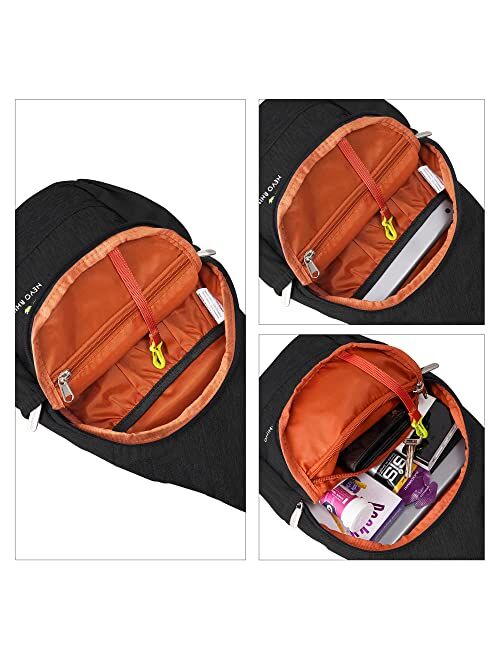 N NEVO RHINO Crossbody Bag Sling Backpack Sling Bag Travel Hiking Chest Bag Outdoor Sports Daypack