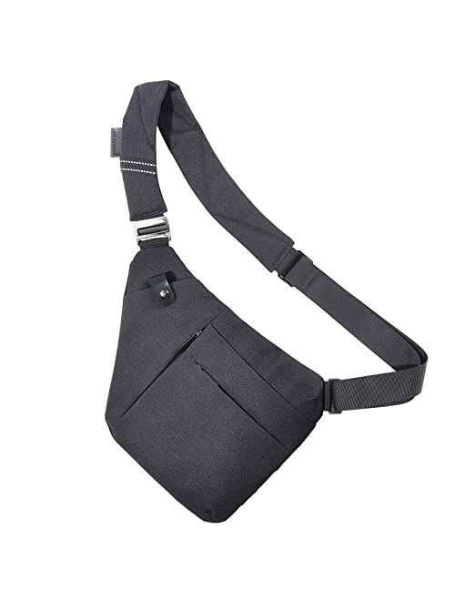 VADOO Sling Bag - Anti-theft Crossbody Shoulder Bag for Men and Women