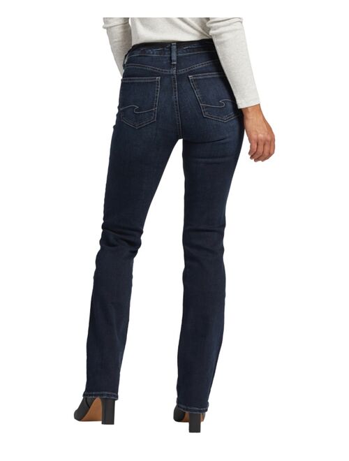 Silver Jeans Co. Women's Suki Mid Rise Slim Bootcut Jeans