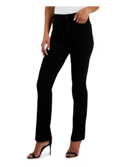 Women's High Rise Front-Fly Bootcut Jeans