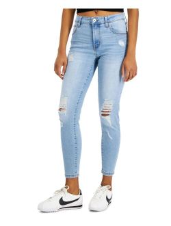 Celebrity Pink Juniors' Curvy Skinny Ankle Jeans