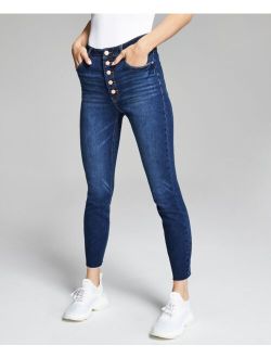 Women's Perfect Skinny Exposed Button