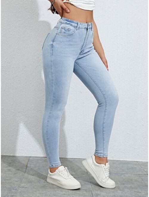 Shein High Stretch Skinny Jeans