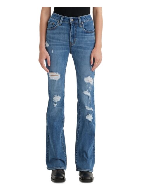 Levi's Women's 726 High Rise Flare Jeans in Short Length