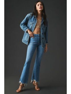 Claudine High-Rise Crop Flare Jeans