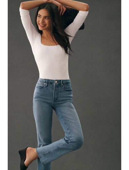 Good American Good Straight High-Rise Jeans