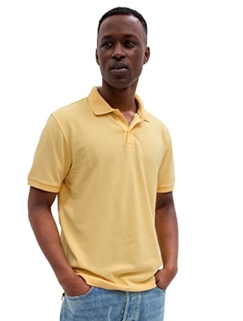 GAP Men's Stretch Pique Polo Shirt