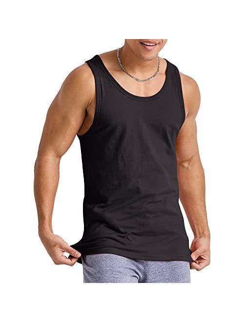 Hanes Originals Tri-Blend Top, Lightweight Men, Sleeveless Tank Shirt