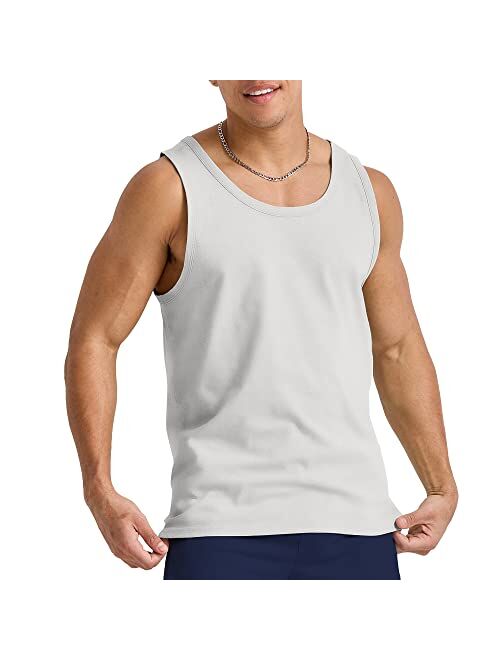 Hanes Originals Tri-Blend Top, Lightweight Men, Sleeveless Tank Shirt