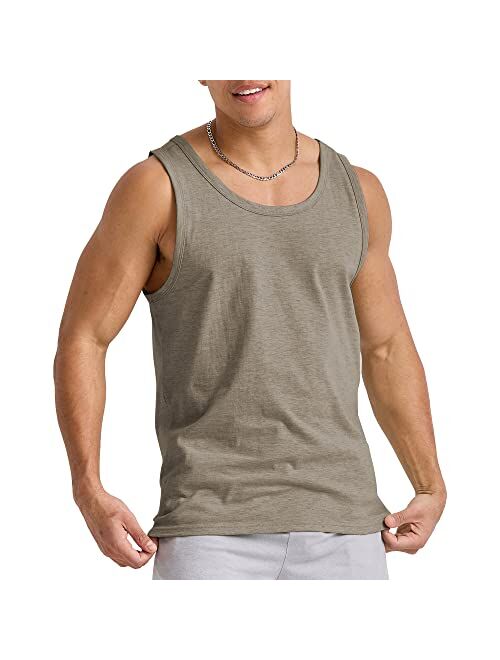 Hanes Originals Tri-Blend Top, Lightweight Men, Sleeveless Tank Shirt