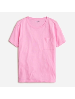 Short-sleeve pocket T-shirt in premium jersey