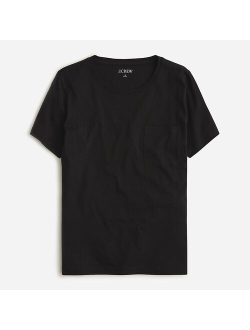 Short-sleeve pocket T-shirt in premium jersey