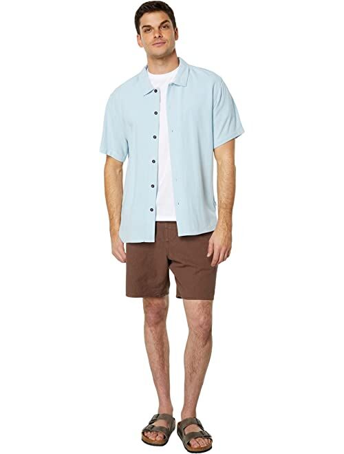 Rhythm Textured Linen Short Sleeve Shirt