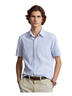 Prepster Classic Fit Seersucker Shirt