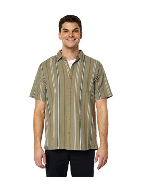 Hurley Rincon Linen Short Sleeve Button-Up