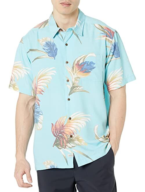 Quiksilver Waterman Rainbow Floral Short Sleeve Woven