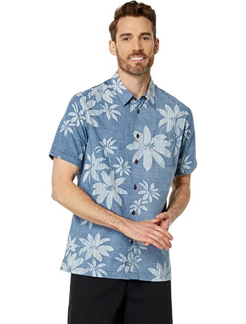 Quiksilver Waterman Hot Nights Short Sleeve Woven