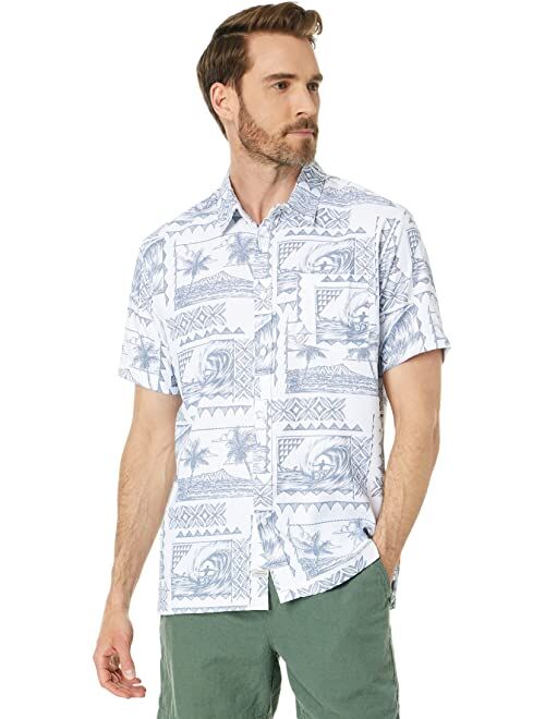 Quiksilver Waterman Kailua Cruiser Short Sleeve Surf Shirt