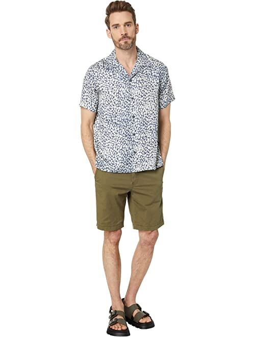 John Varvatos Danny Short Sleeve Camp Shirt W706Z1