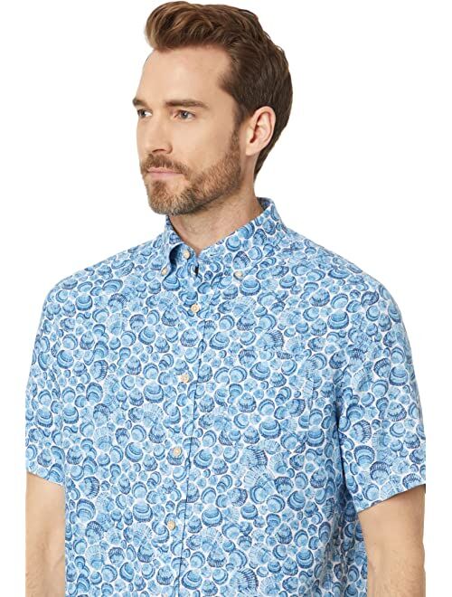 Southern Tide Short Sleeve Sunday Shellies Sport Shirt